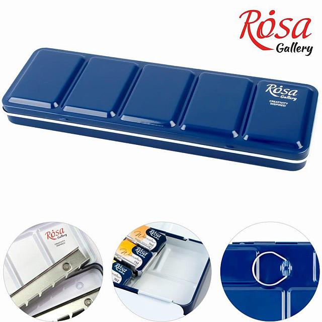 Rosa Empty Metal Case For 21 Watercolour Full Pans by Rosa at Cult Pens