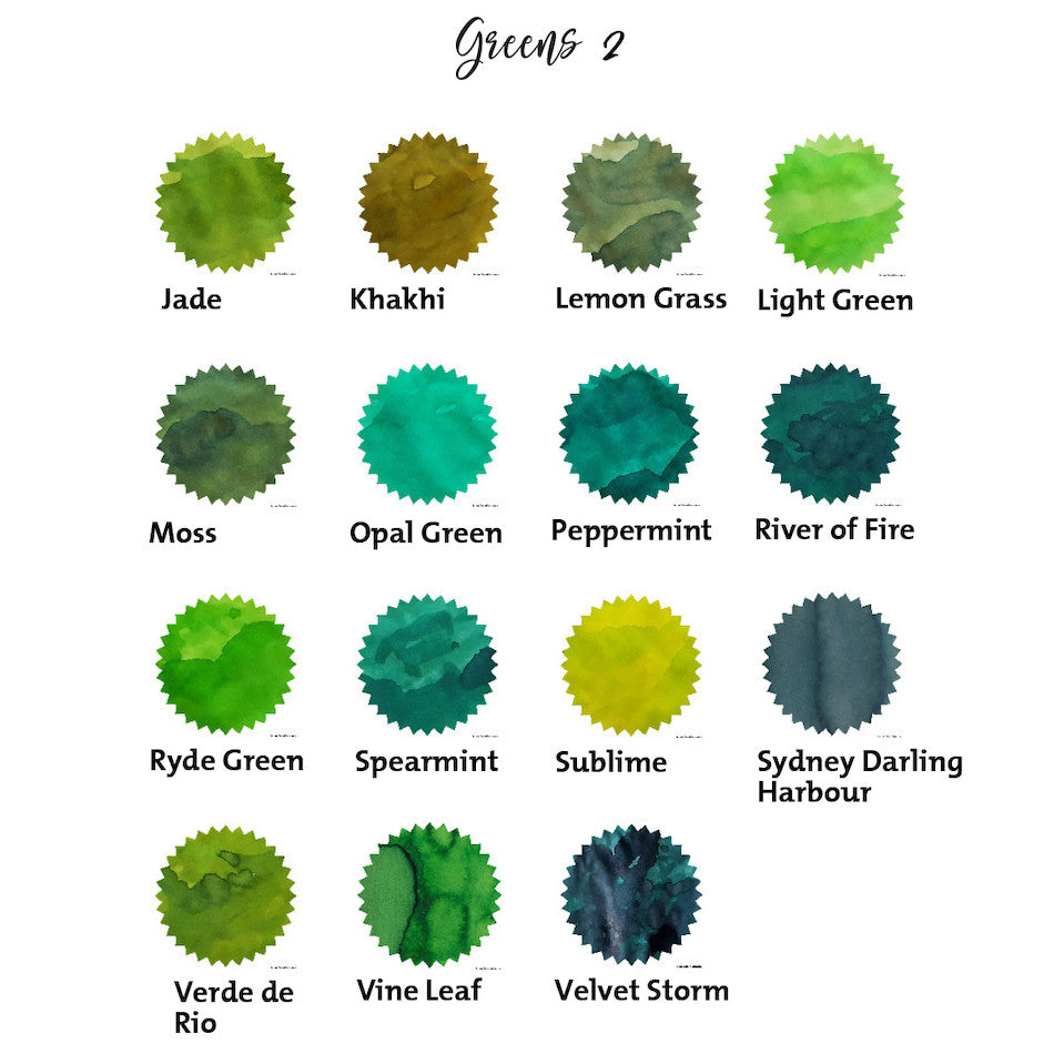 Robert Oster Signature Ink 50ml by Robert Oster at Cult Pens