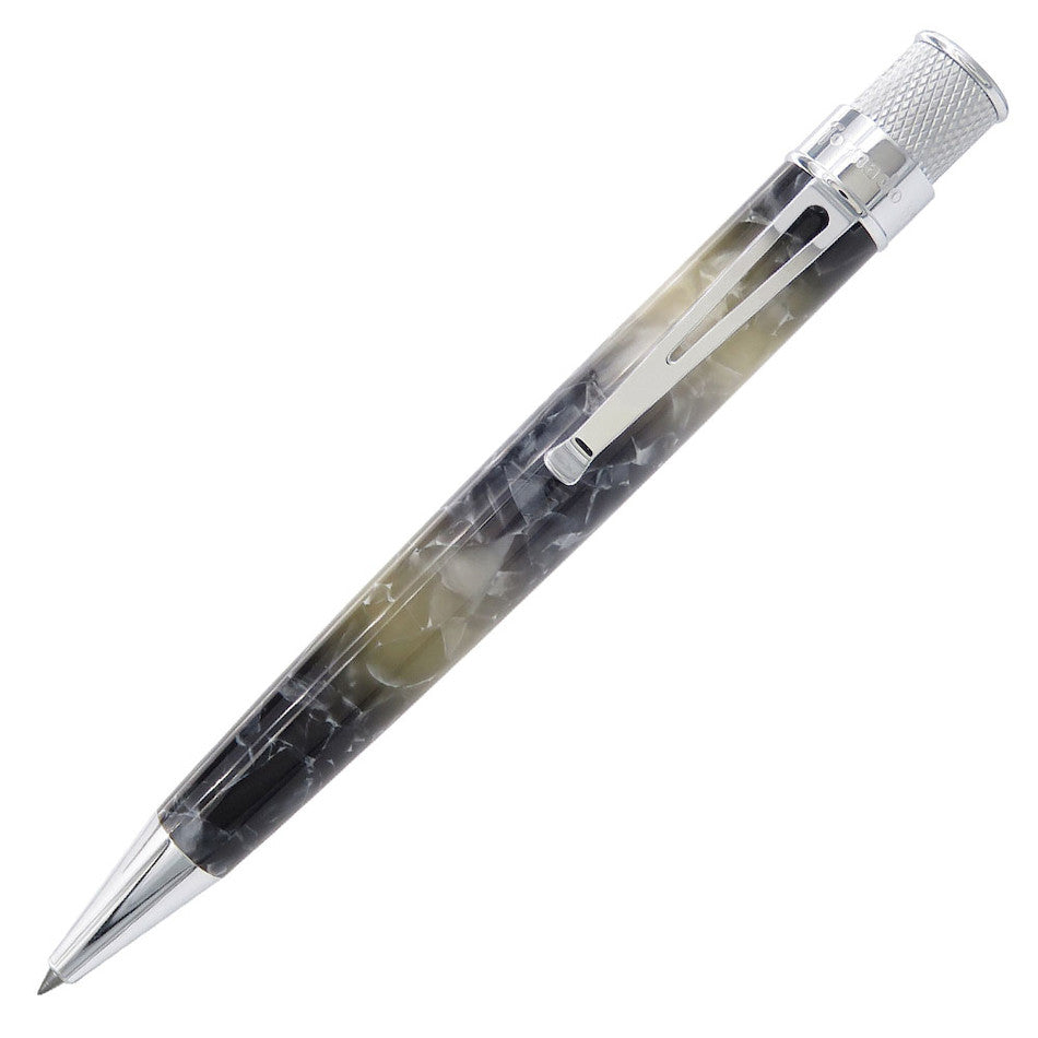 Retro 51 Tornado Acrylic Rollerball Pen Silver Lining by Retro 51 at Cult Pens