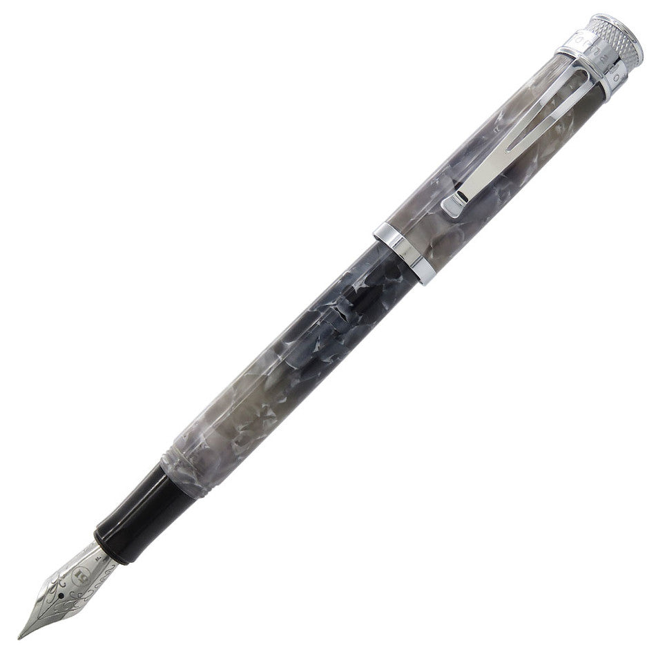 Retro 51 Tornado Acrylic Fountain Pen Silver Lining by Retro 51 at Cult Pens