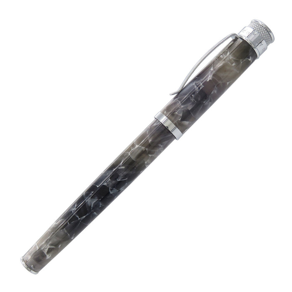 Retro 51 Tornado Acrylic Fountain Pen Silver Lining by Retro 51 at Cult Pens