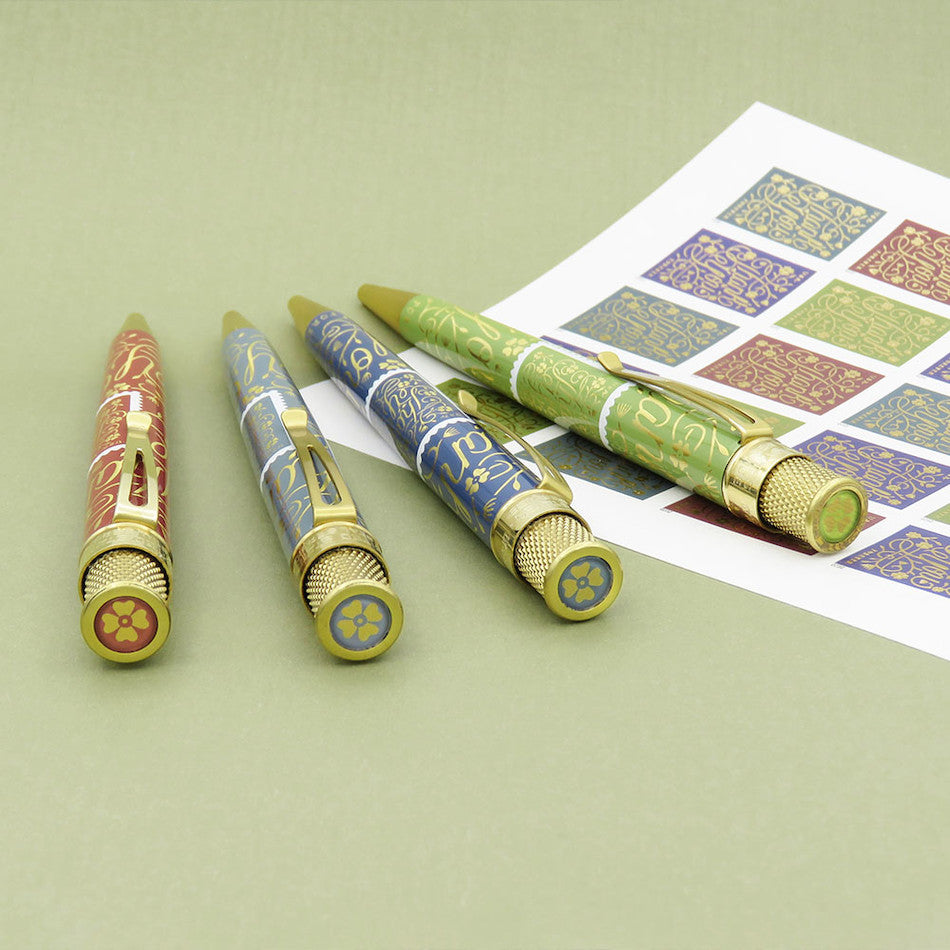 Retro 51 Tornado Rollerball Pen USPS Thank You Muted Green by Retro 51 at Cult Pens