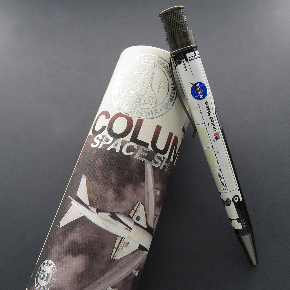 Retro 51 Tornado Rollerball Pen Columbia Space Shuttle by Retro 51 at Cult Pens
