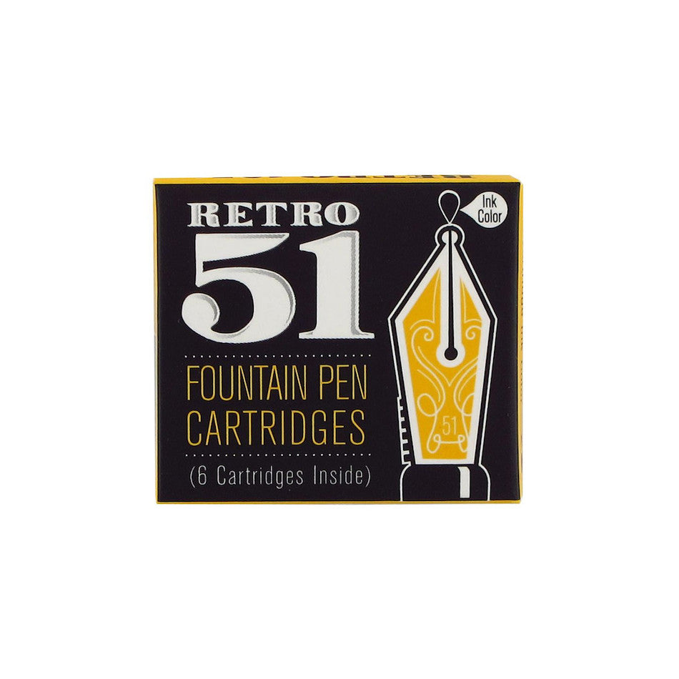Retro 51 Standard Cartridges 6 Pack by Retro 51 at Cult Pens