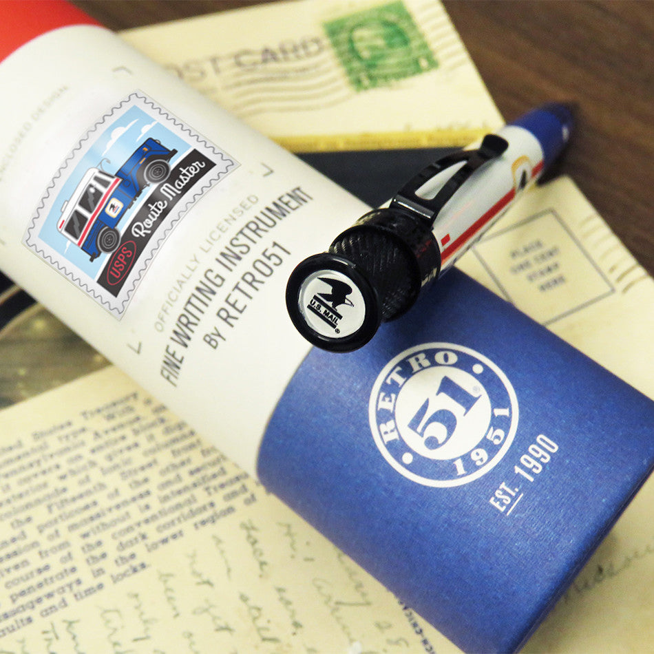 Retro 51 Tornado USPS Rollerball Pen Route Master by Retro 51 at Cult Pens