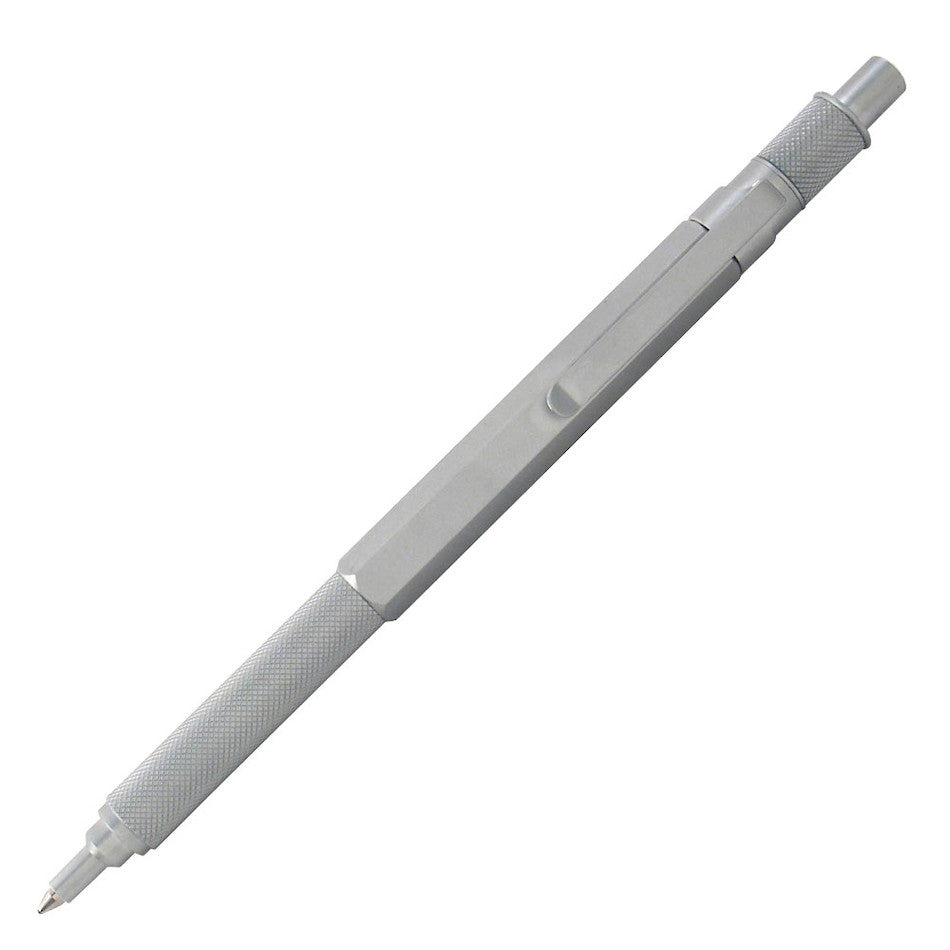 Retro 51 Hex-O-Matic Ballpoint Pen Silver by Retro 51 at Cult Pens