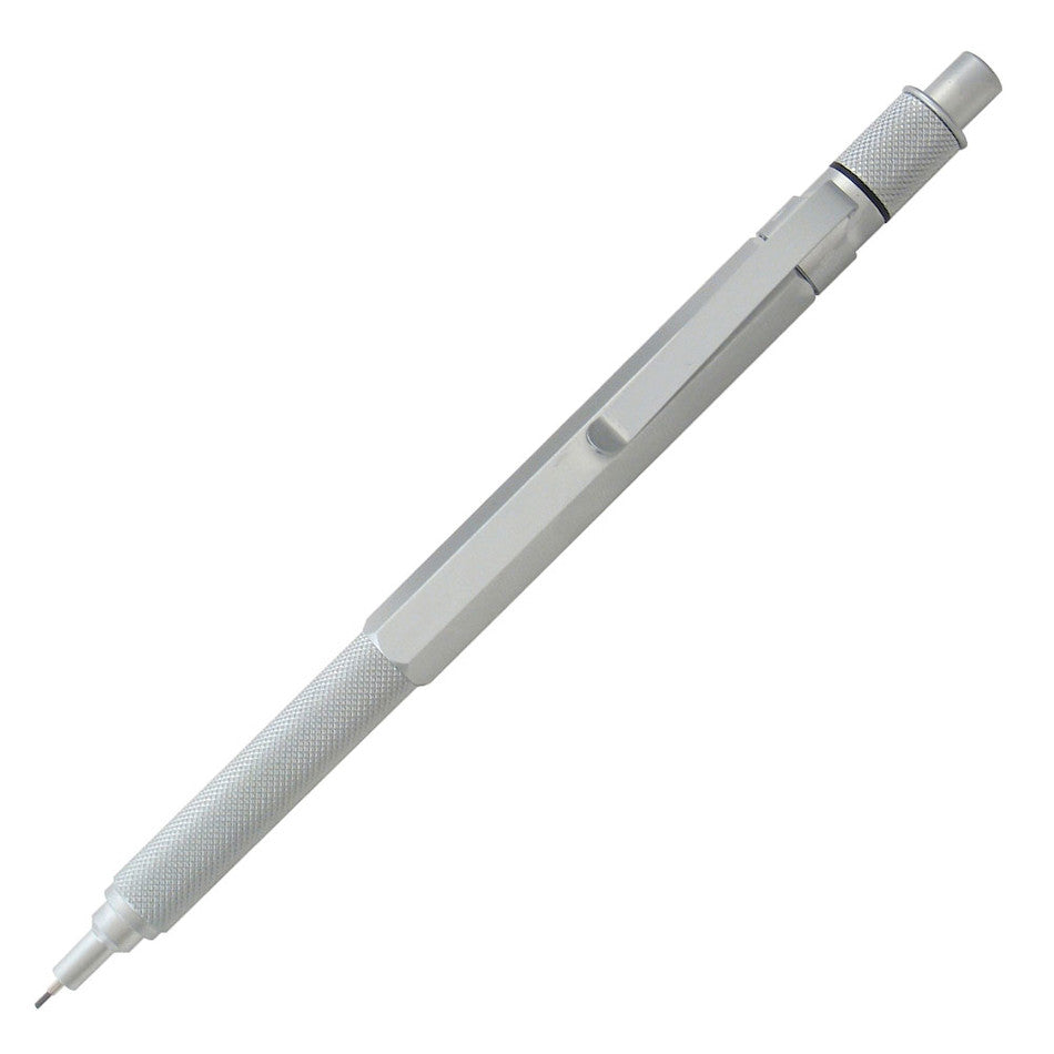 Retro 51 Hex-O-Matic Mechanical Pencil Silver by Retro 51 at Cult Pens