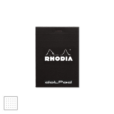 Rhodia dotPad 85 x 120 Black by Rhodia at Cult Pens