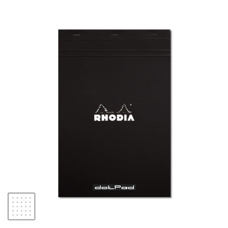 Rhodia dotPad A4 (210 x 297) Black by Rhodia at Cult Pens