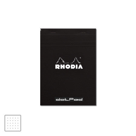 Rhodia dotPad A5 (148 x 210) Black by Rhodia at Cult Pens