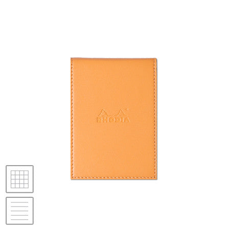 Rhodia ePure Notepad Cover No.11 84 x 115 Orange by Rhodia at Cult Pens