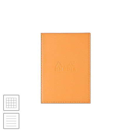 Rhodia ePure Notepad Cover No.12 95 x 130 Orange by Rhodia at Cult Pens