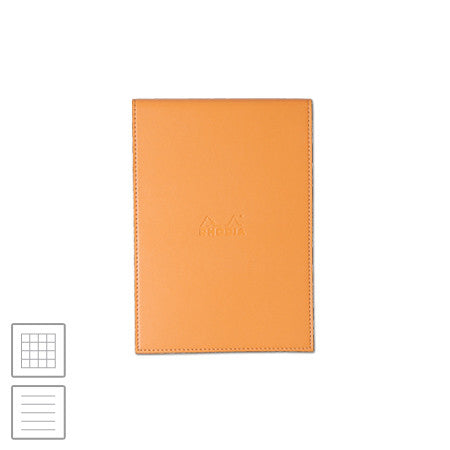 Rhodia ePure Notepad Cover No.16 155 x 223 Orange by Rhodia at Cult Pens
