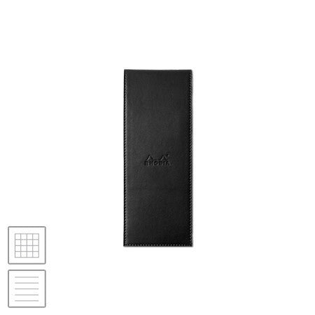 Rhodia ePure Notepad Cover No.8 84 x 220 Black by Rhodia at Cult Pens