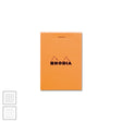 Rhodia Head-Stapled Notepad No.11 74 x 105 Orange by Rhodia at Cult Pens