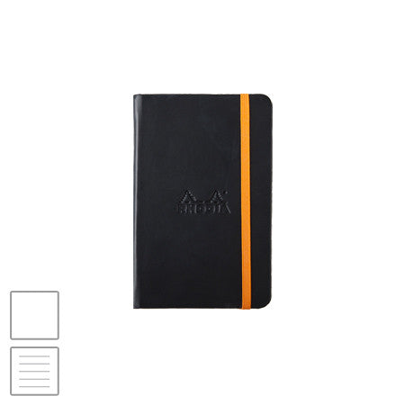 Rhodia Webbie Rhodiarama (90 x 140) Notebook Black by Rhodia at Cult Pens