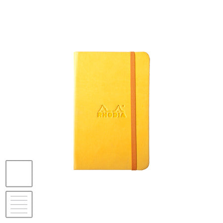 Rhodia Webbie Rhodiarama (90 x 140) Notebook Daffodil Yellow by Rhodia at Cult Pens
