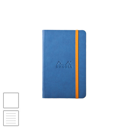 Rhodia Webbie Rhodiarama (90 x 140) Notebook Sapphire Blue by Rhodia at Cult Pens