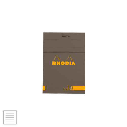 Rhodia R coloR Head-Stapled Notepad No.12 (85 x 120) by Rhodia at Cult Pens