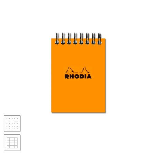 Rhodia Classic Wirebound Notepad A7 (75 x 105) by Rhodia at Cult Pens