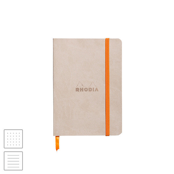 Rhodia Rhodiarama Softcover Notebook A6 (105 x 148) Beige by Rhodia at Cult Pens