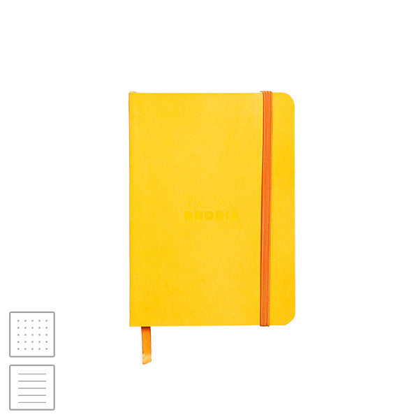 Rhodia Rhodiarama Softcover Notebook A6 (105 x 148) Daffodil Yellow by Rhodia at Cult Pens