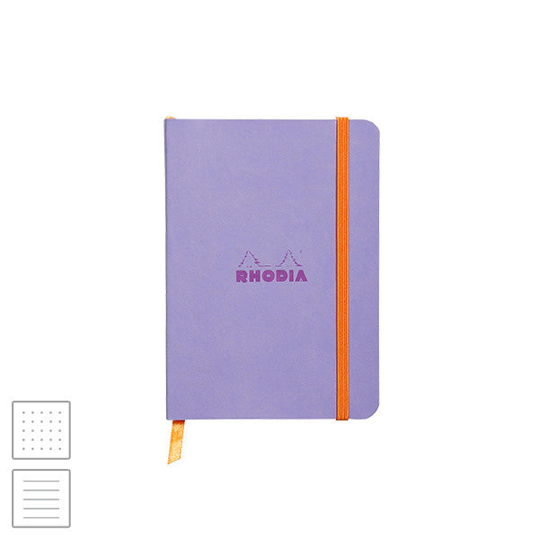Rhodia Rhodiarama Softcover Notebook A6 (105 x 148) Iris by Rhodia at Cult Pens