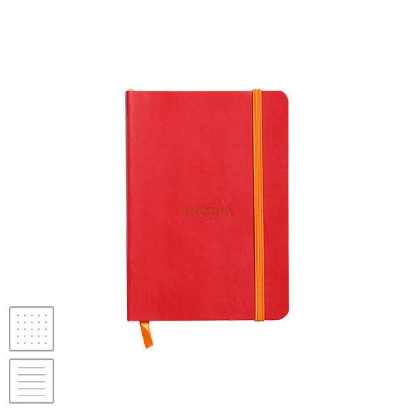 Rhodia Rhodiarama Softcover Notebook A6 (105 x 148) Poppy by Rhodia at Cult Pens