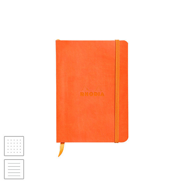 Rhodia Rhodiarama Softcover Notebook A6 (105 x 148) Tangerine by Rhodia at Cult Pens