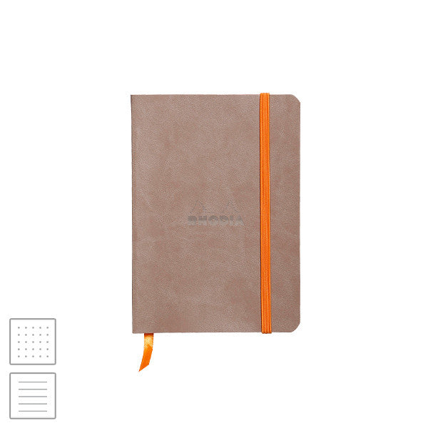 Rhodia Rhodiarama Softcover Notebook A6 (105 x 148) Taupe by Rhodia at Cult Pens