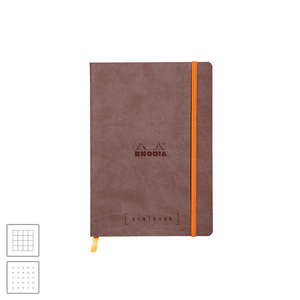 Rhodia Rhodiarama GoalBook A5 Chocolate by Rhodia at Cult Pens