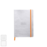 Rhodia Rhodiarama GoalBook A5 Silver by Rhodia at Cult Pens