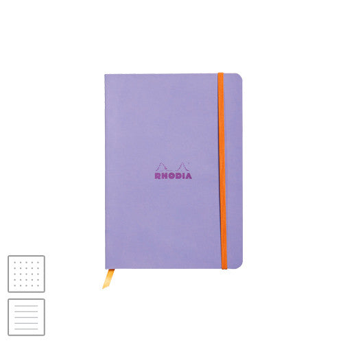 Rhodia Rhodiarama Softcover Notebook A5 (148 x 210) Iris by Rhodia at Cult Pens