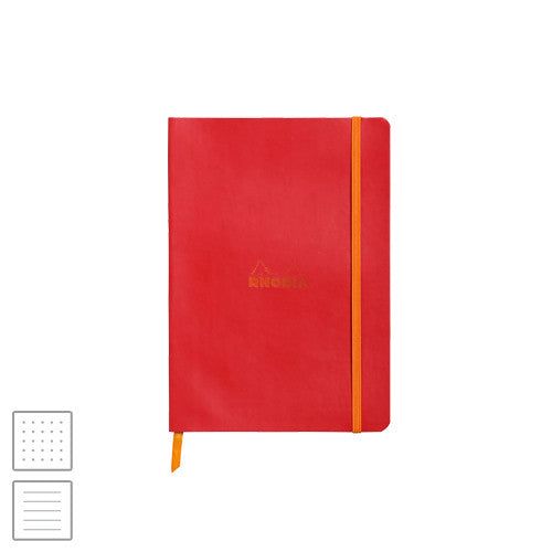 Rhodia Rhodiarama Softcover Notebook A5 (148 x 210) Poppy by Rhodia at Cult Pens