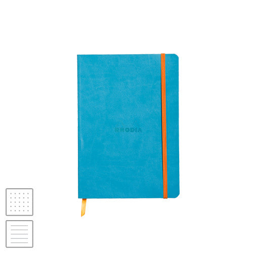 Rhodia Rhodiarama Softcover Notebook A5 (148 x 210) Turquoise by Rhodia at Cult Pens