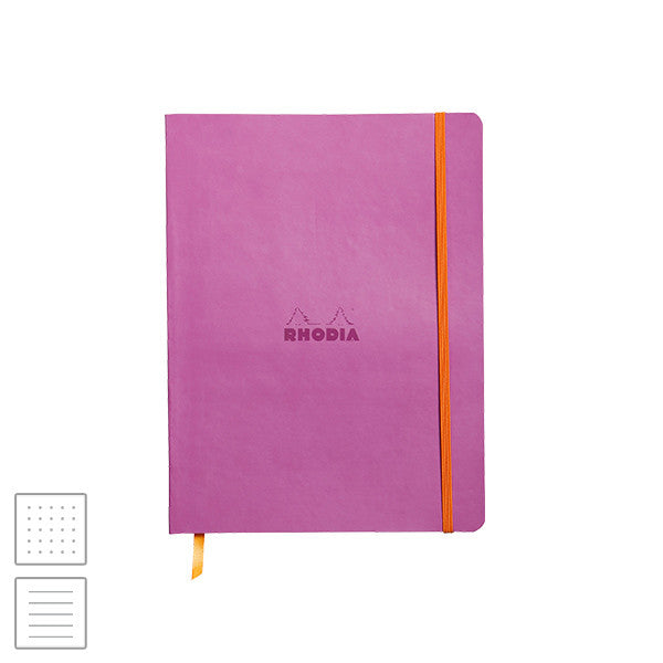 Rhodia Rhodiarama Softcover Notebook (190 x 250) Lilac by Rhodia at Cult Pens