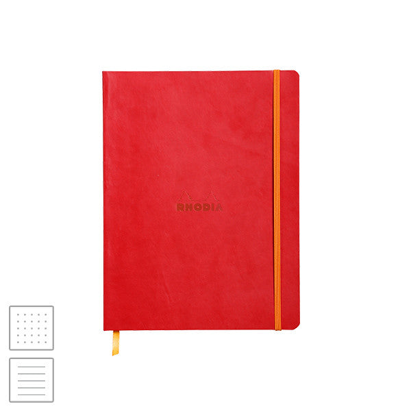 Rhodia Rhodiarama Softcover Notebook (190 x 250) Poppy by Rhodia at Cult Pens