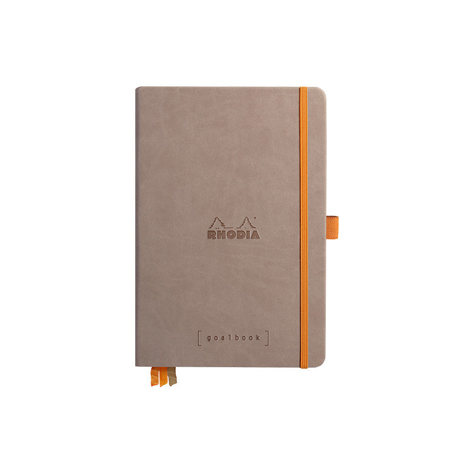 Rhodia Rhodiarama Hardcover Goalbook A5 Taupe by Rhodia at Cult Pens