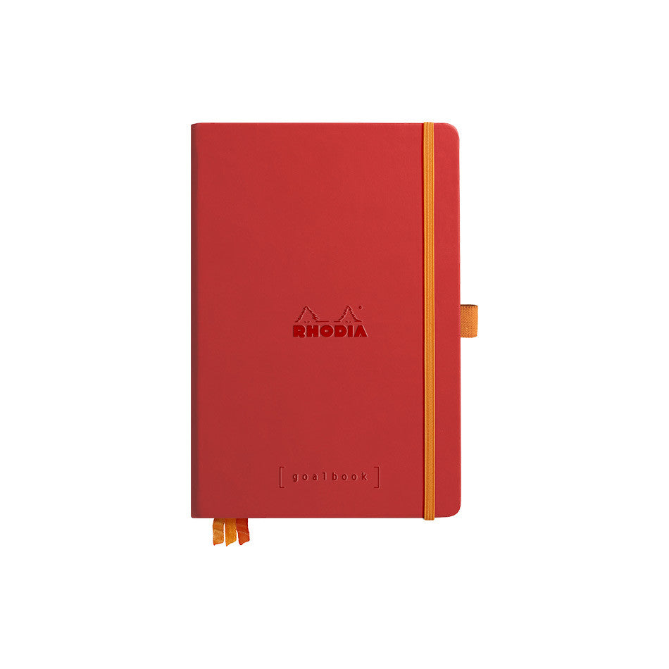Rhodia Rhodiarama Hardcover Goalbook A5 Poppy by Rhodia at Cult Pens