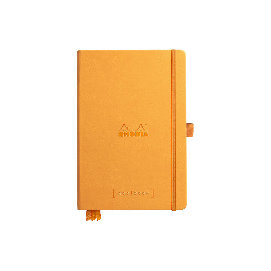 Rhodia Rhodiarama Hardcover Goalbook A5 Orange by Rhodia at Cult Pens