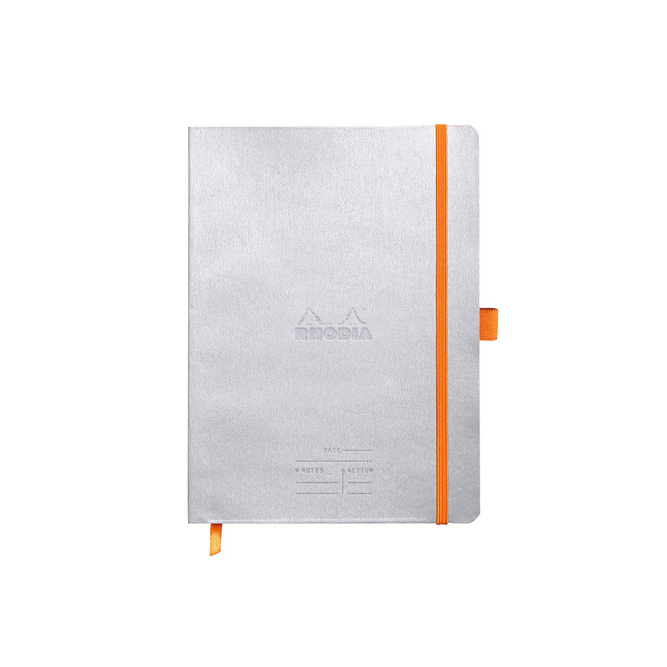 Rhodia Rhodiarama Meeting Book A5 Silver by Rhodia at Cult Pens