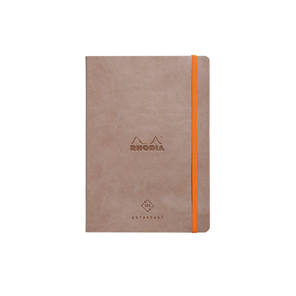 Rhodia Rhodiarama Perpetual Planner A5 Taupe by Rhodia at Cult Pens