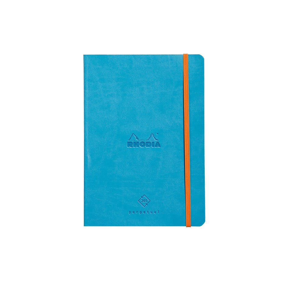Rhodia Rhodiarama Perpetual Planner A5 Turquoise by Rhodia at Cult Pens