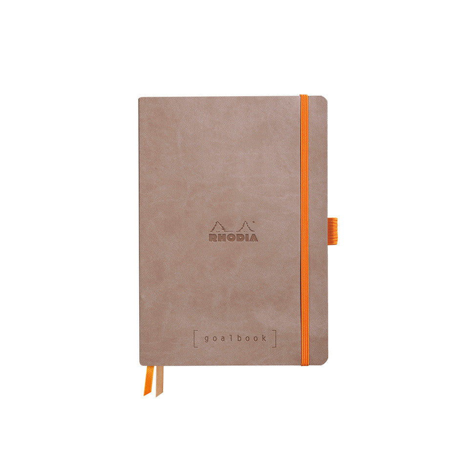 Rhodia Rhodiarama Softcover Goalbook With White Paper A5 Taupe by Rhodia at Cult Pens