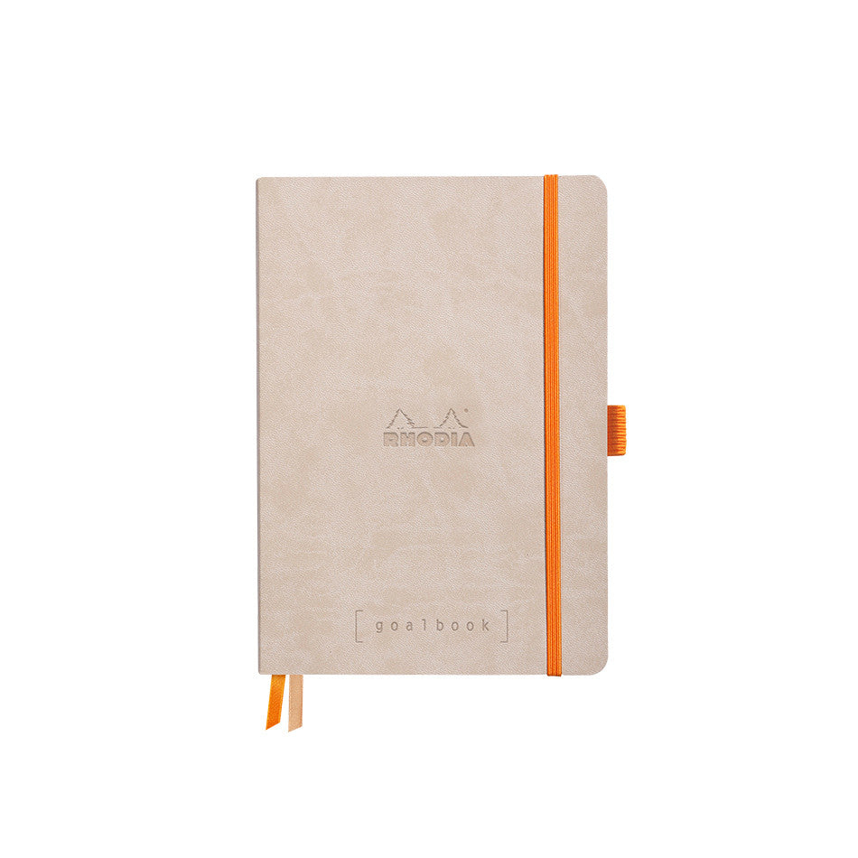 Rhodia Rhodiarama Softcover Goalbook With White Paper A5 Beige by Rhodia at Cult Pens