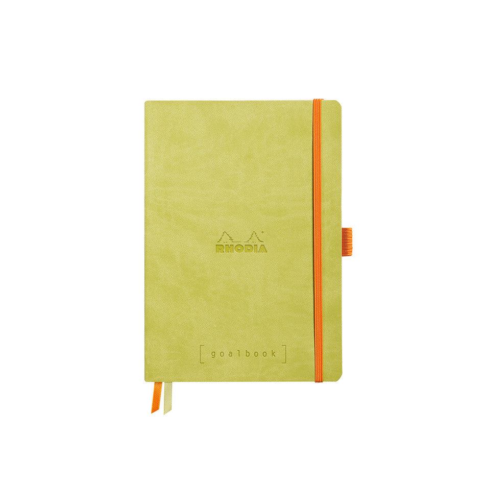 Rhodia Rhodiarama Softcover Goalbook With White Paper A5 Anise Green by Rhodia at Cult Pens