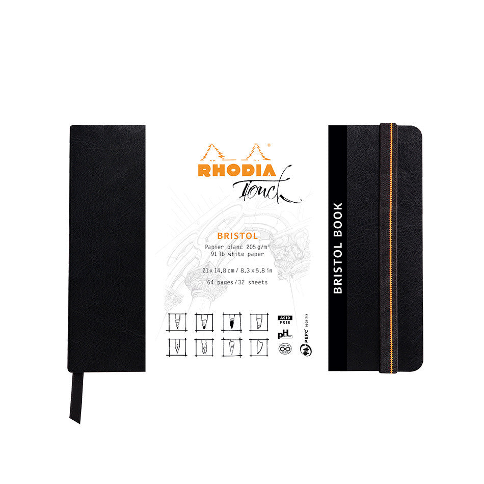 Rhodia Touch Bristol Book Softcover A5 by Rhodia at Cult Pens
