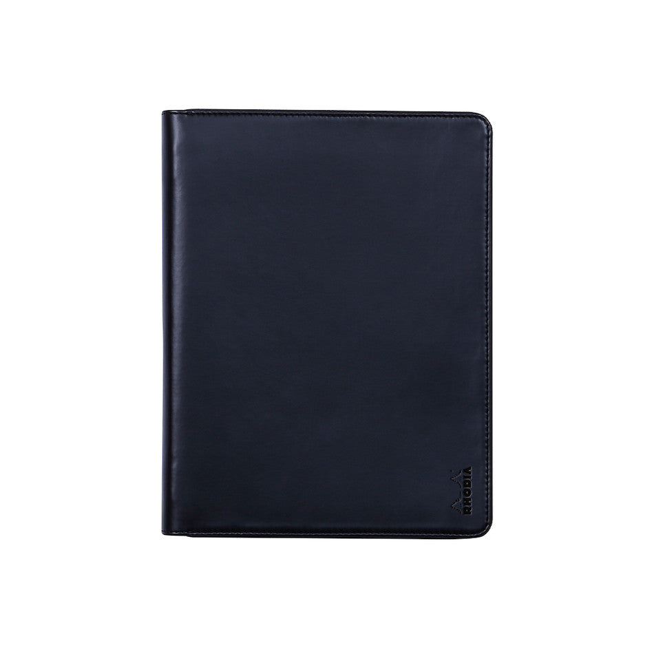 Rhodia Small Zipped Portfolio A5 Black by Rhodia at Cult Pens