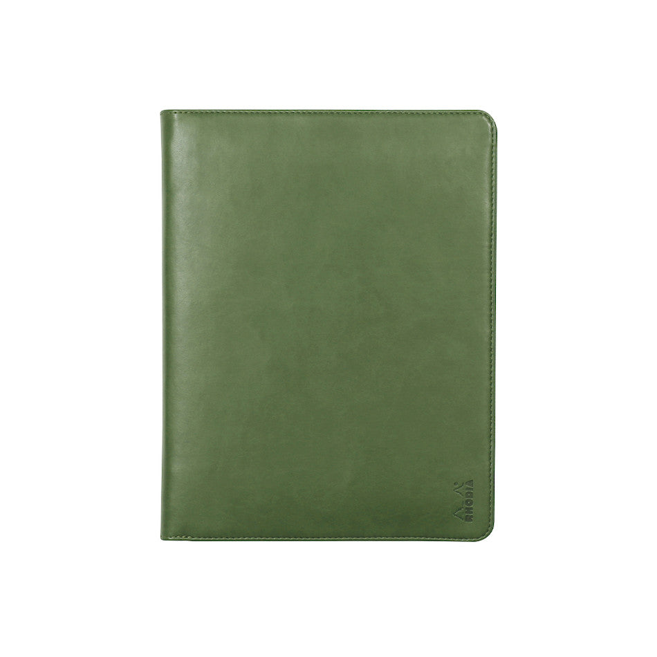 Rhodia Small Zipped Portfolio A5 Sage by Rhodia at Cult Pens