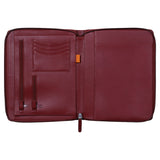 Rhodia Small Zipped Portfolio A5 Burgundy by Rhodia at Cult Pens